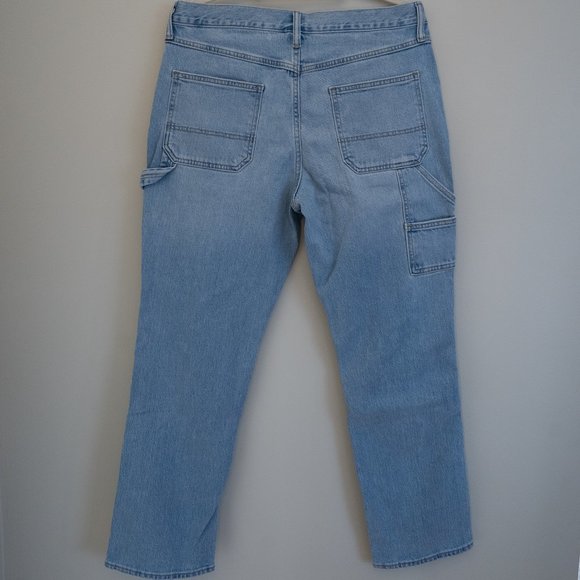 Old Navy 90’s Straight Built-In Flex Workwear Carpenter Jeans - Picture 5 of 7